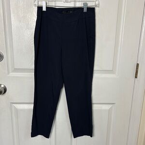 Harve Benard Navy Blue Cropped Dress Pants Size 6
